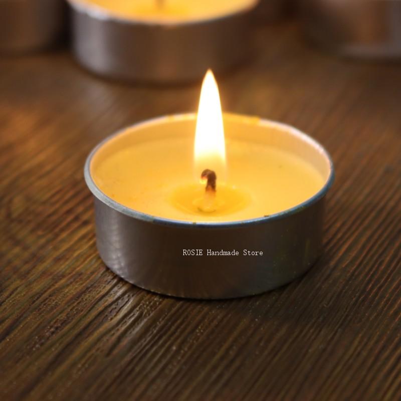 Candle Making Reno - Пустая круглая алюминиевая коробка для чайного