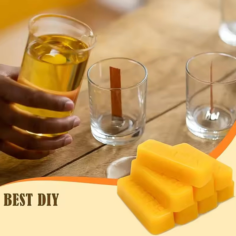 Candle Making With Beeswax - 4/8 шт. блоков из чистого пчелиного