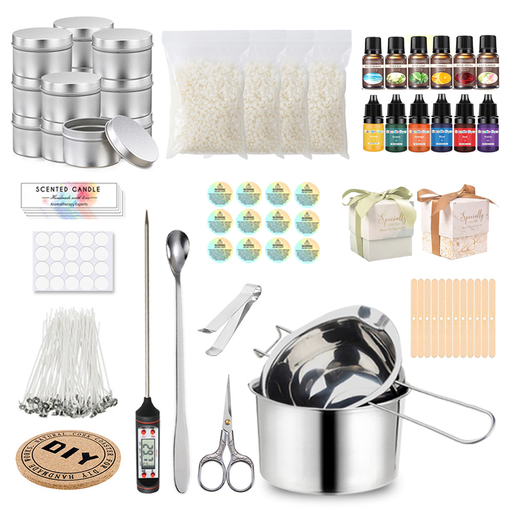 Candle Making Kit For Kids - Набор для изготовления свечей, горшок для