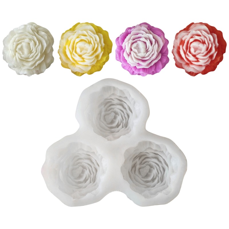 Candle Making Set - 3 шт./компл. силиконовая форма для свечи