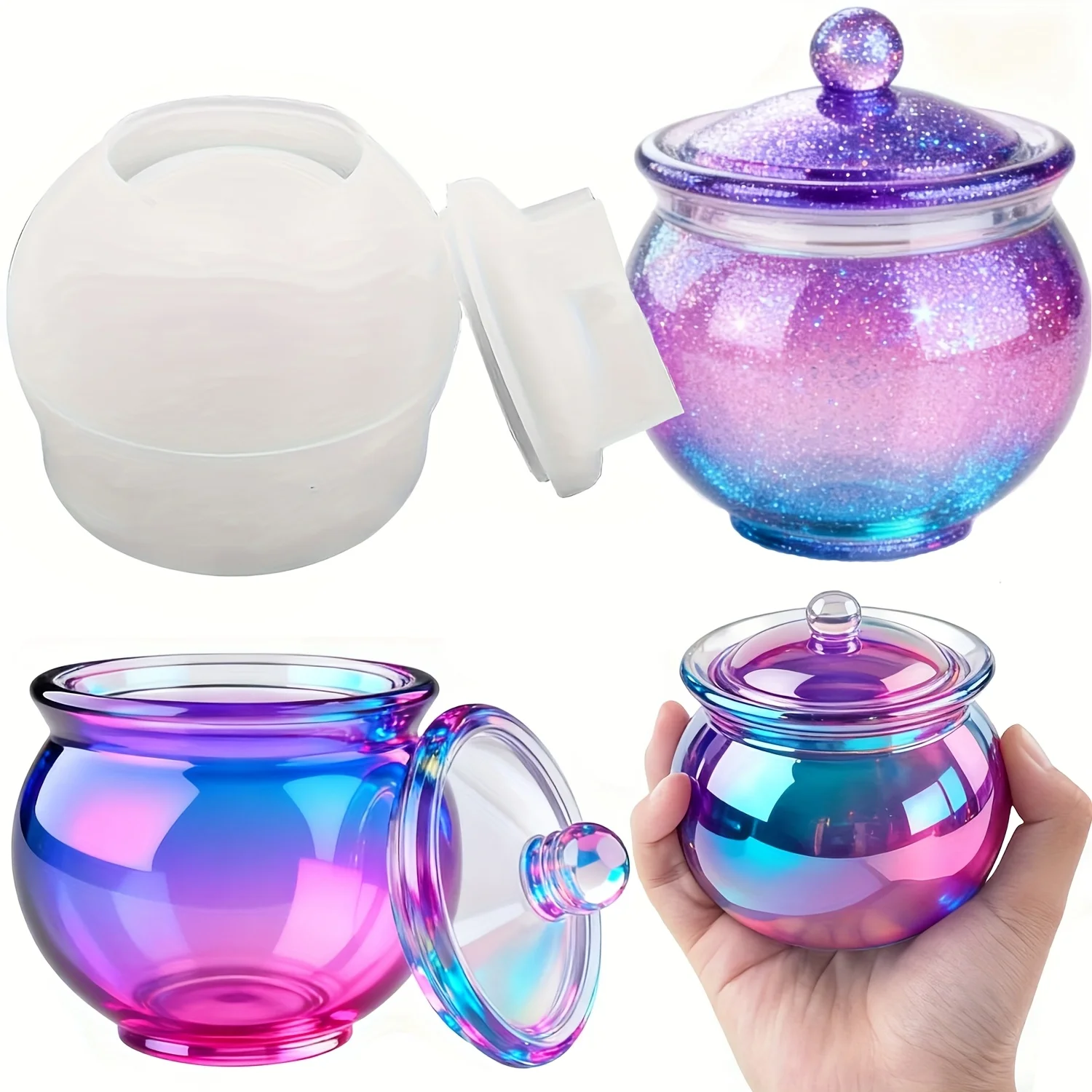Candle Making Set - 1 комплект круглых форм для банок