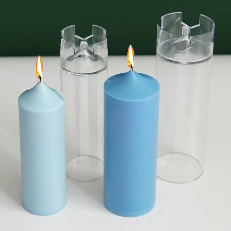 Candle Making Set - 3D цилиндр со шпилем, форма для