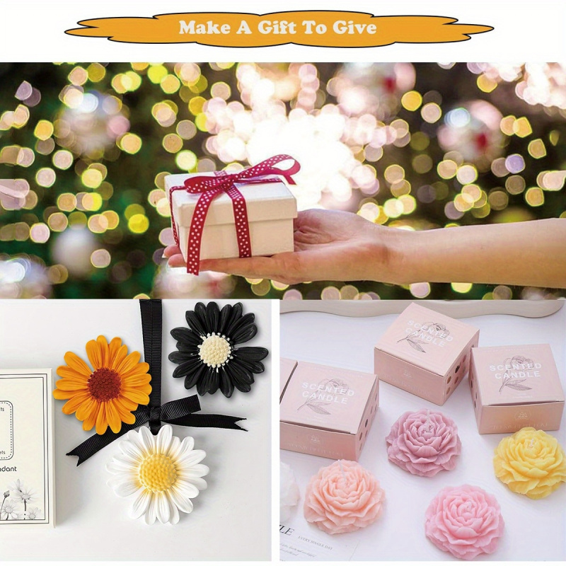 Набор из 6 силиконовых форм дл – обзор и цена Candle Making Set