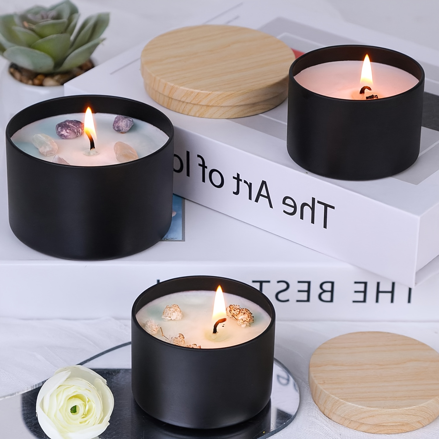Черные баночки для свечей с де – обзор и цена Candle Making Kit For Kids
