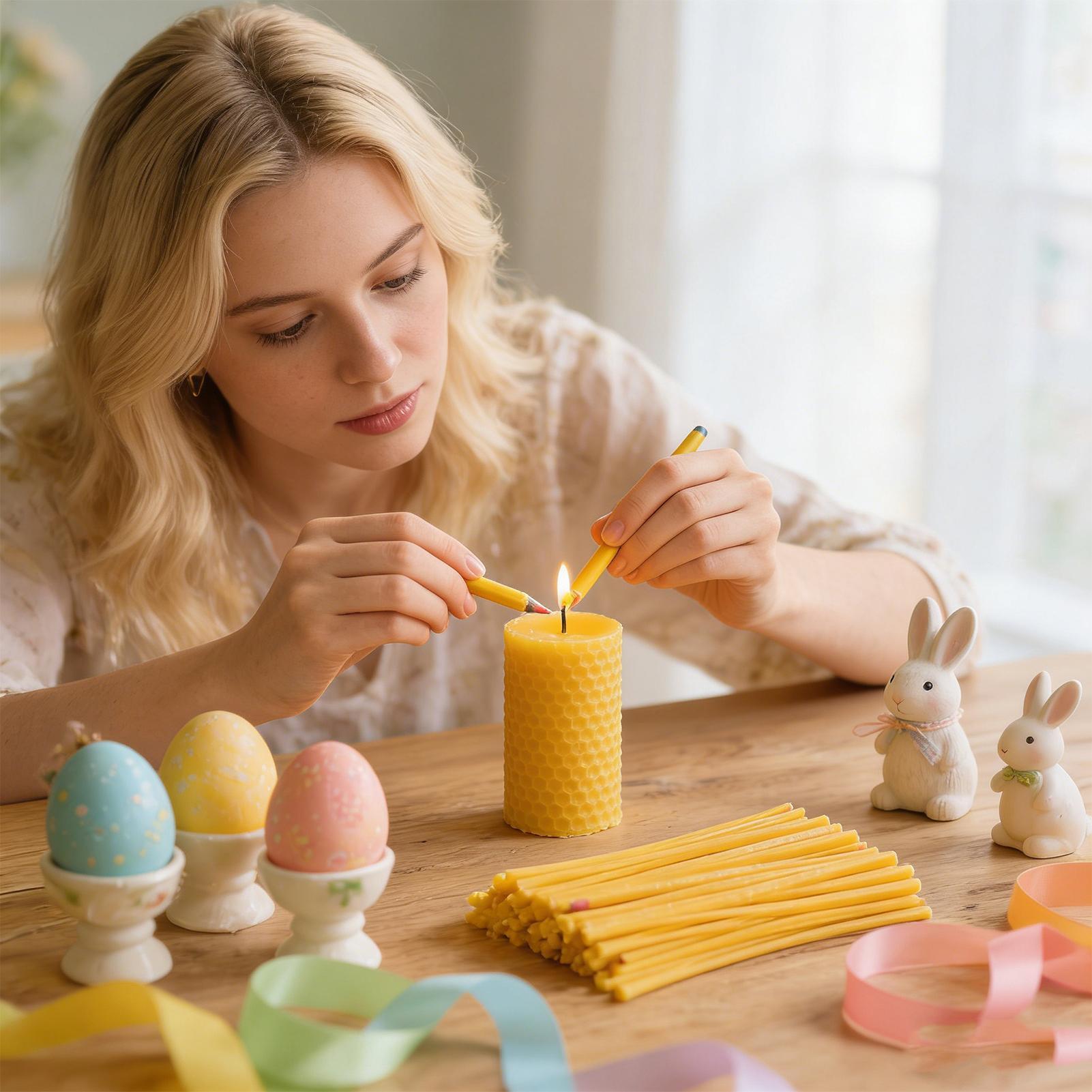 Восковые палочки для украшения – обзор и цена Candle Making With Beeswax