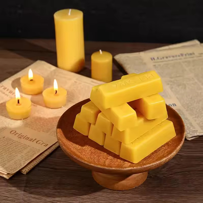 4/8 шт. блоков из чистого пчел – обзор и цена Candle Making With Beeswax